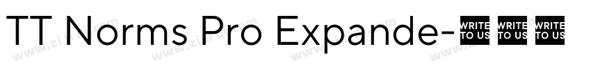 TT Norms Pro Expande字体转换
